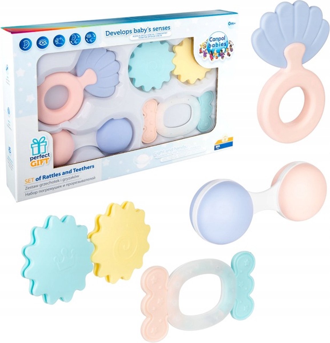 Jouets pour bébés de 0 à 12 mois, anneau de dentition, hochet,  développement sensoriel, éducatif, pour nouveau-né, pour bébés de 1 an