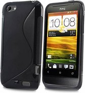 HTC One V Soft Skin Case, Siliconen Telefoon Hoesje