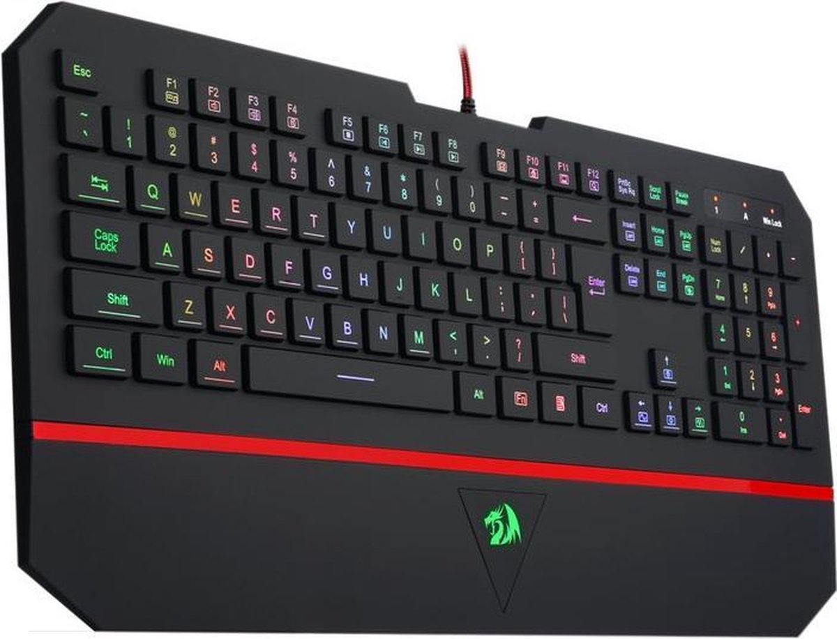 Redragon K502 Karura RGB Gaming Keyboard (Silent keys, RGB Backlight, Anti  Ghosting,... | bol.com