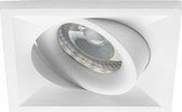 Noxion Verzonken Spot D-Flex MR16 Kantelbaar Wit | Zaagmaat 70mm - GU10 Fitting.