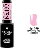 Gellak Victoria Vynn™ Gel Nagellak - Salon Gel Polish Color 199 - 8 ml. - Flaming Shape
