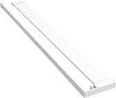 vidaXL-Wandschap-voor-inloopdouchewand-90-cm-aluminium-wit