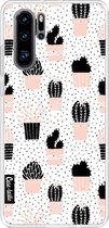 Casetastic Huawei P30 Pro Hoesje - Softcover Hoesje met Design - Cactus Print Print