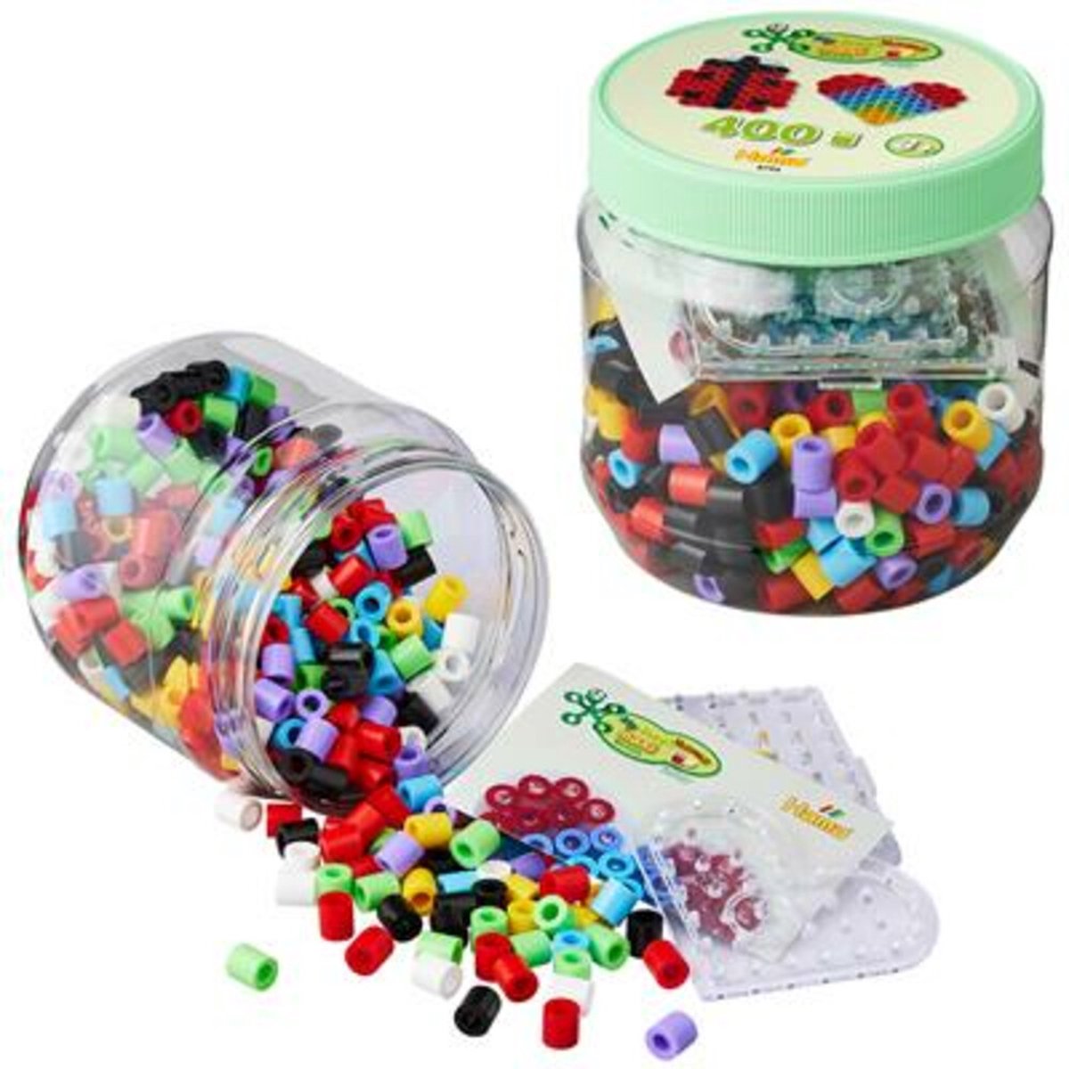 Hama 8792 Emmer met 400 maxi-kralen en prikborden — afbeelding 2