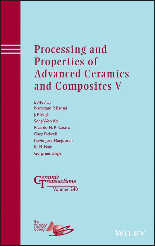 Processing And Properties Of Advanced Ceramics And Composite - cover