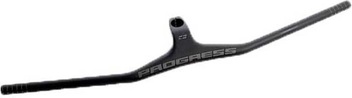 Progress Pg-235 Mtb Carbon -17º Geïntegreerd Stuur Zwart,Grijs 90 mm / 800 mm