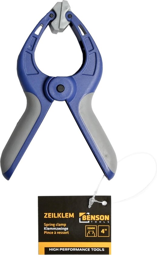 Benson Veerklem - krachtige veer - beweegbare kaken - 10 cm - PVC van Benson — afbeelding 2