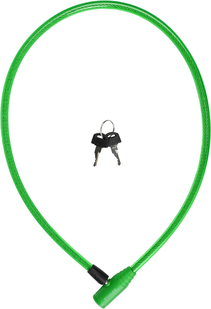 Stahlex Kabelslot - Spatwaterdicht en Slagvast - Ø 10 mm x 900 mm - Inclusief 2 Sleutels