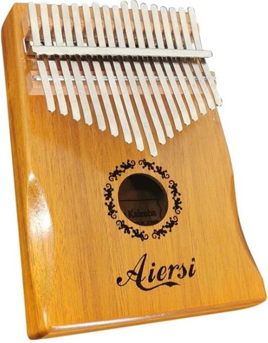 Interesting Living Kalimba - Set - Duimpiano - Klein formaat - Voor kinderen en volwassen - Hout - Bamboe - Mini piano