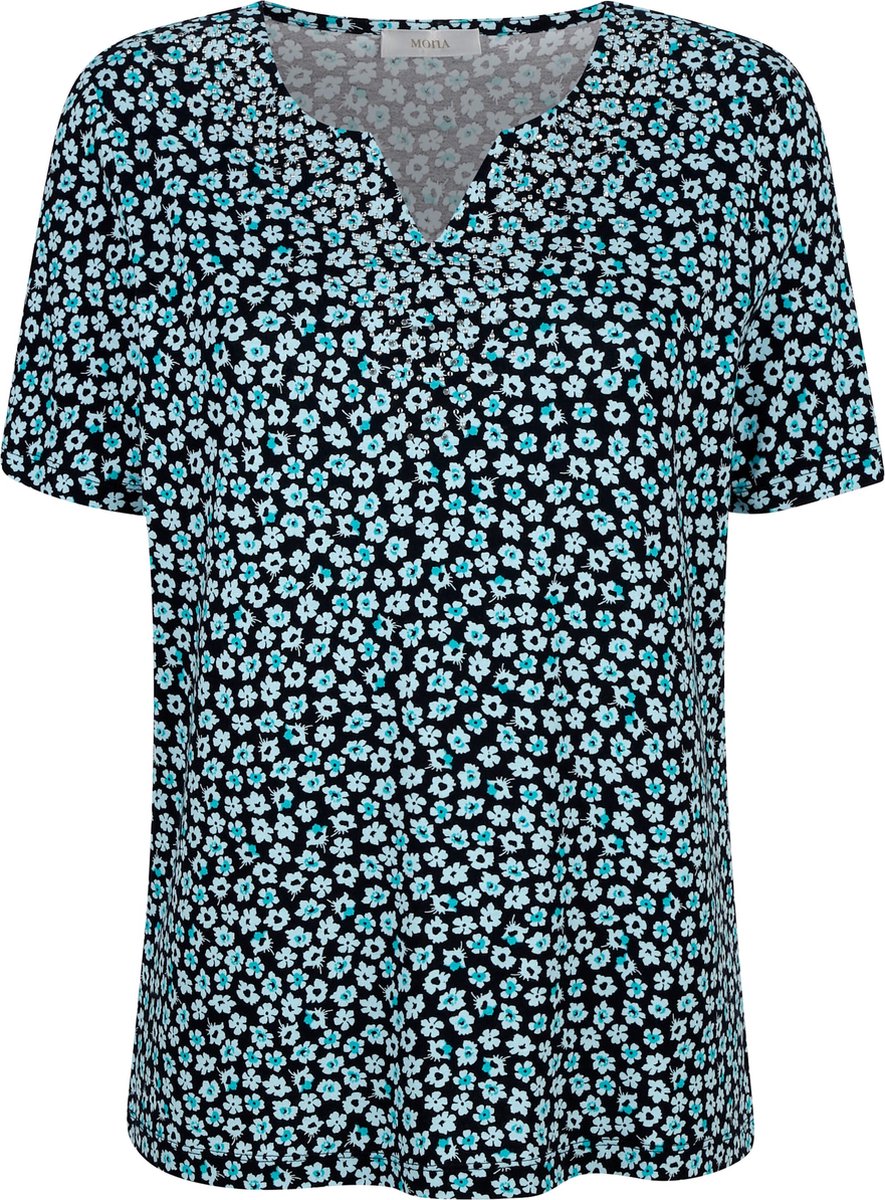 Mona Net embroidered shirt 04