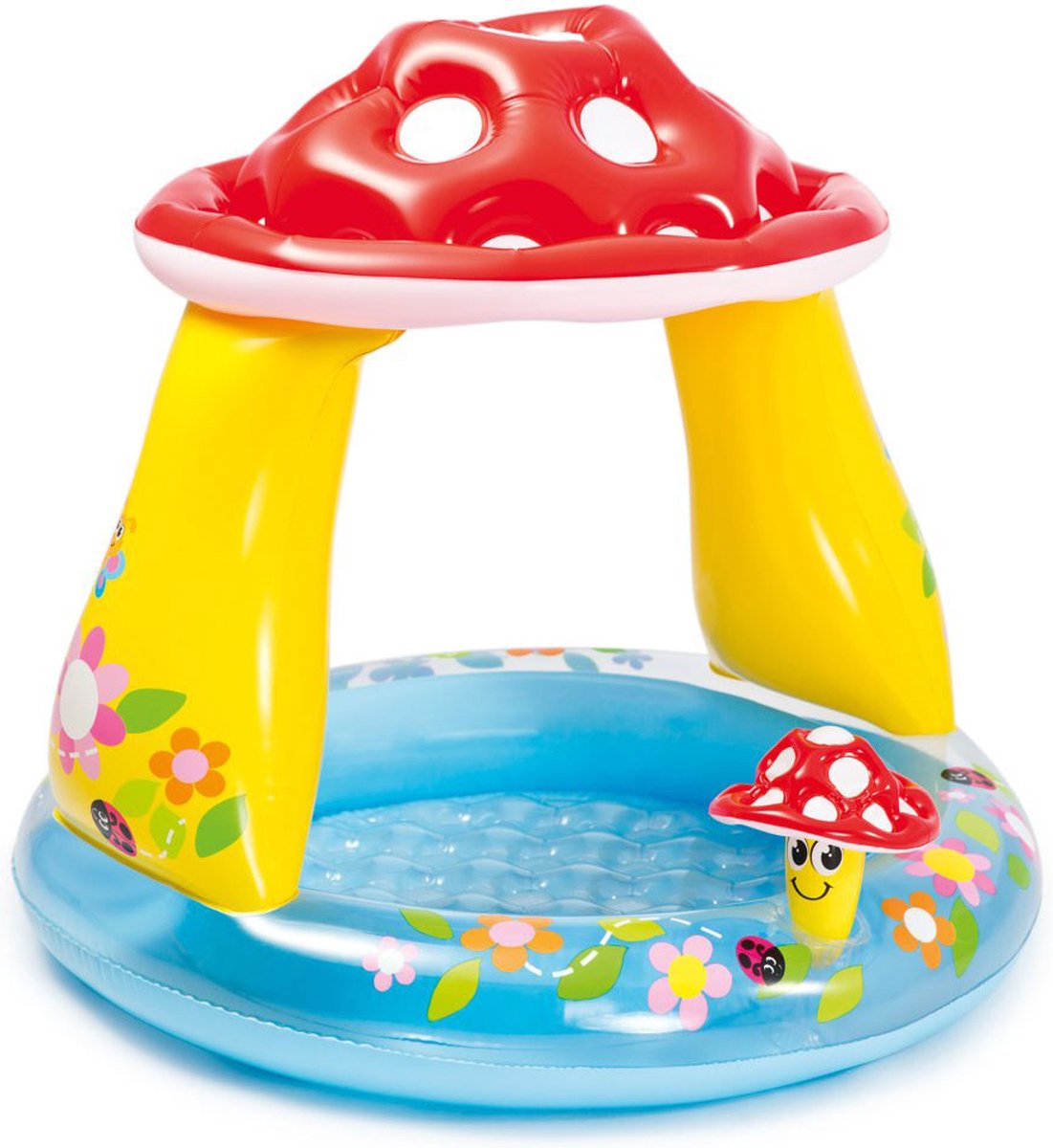 INTEX - baby zwembad - kinderzwembad - 102x89 cm - paddenstoel