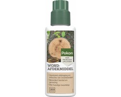 Pokon Wondafdekmiddel - 300gr - Natuurlijke grondstoffen - Met handige kwastdop