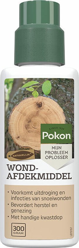 Pansement Pokon - 300gr - Matières premières 100% naturelles - Avec capuchon brosse pratique