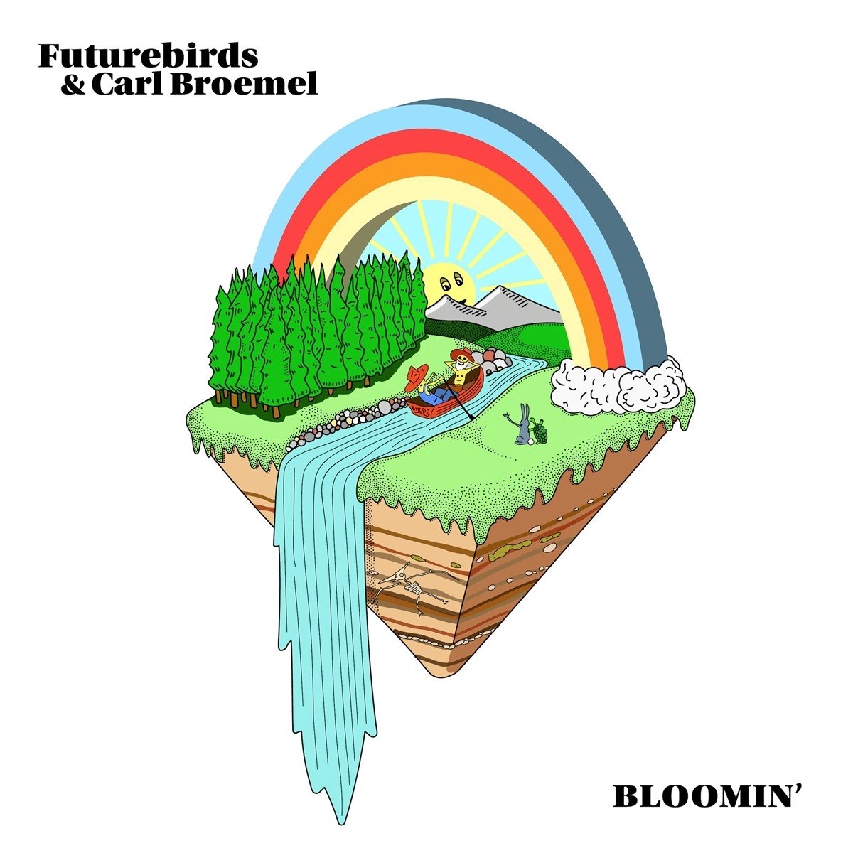 Futurebirds & Carl Bloemel - Bloomin' (LP) (Coloured Vinyl)