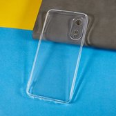 Oppo A58 5G / A78 Hoesje Dun TPU Back Cover Transparant