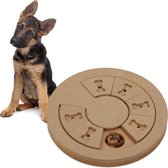 Relaxdays intelligentie speelgoed hond - vulbaar hondenspeelgoed - hondenpuzzel - labrador