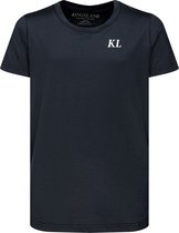 Kingsland Shirt Round Neck Kids Donkerblauw - Donkerblauw - 110-116