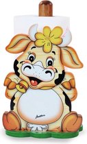Keukenrolhouder koe 27 x 18 cm | Bartolucci | Hout