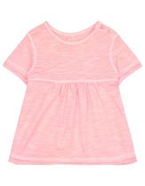 Timsy short sleeve top 35 pink garment dye slub jersey bio cotton Pink: 92/2yr