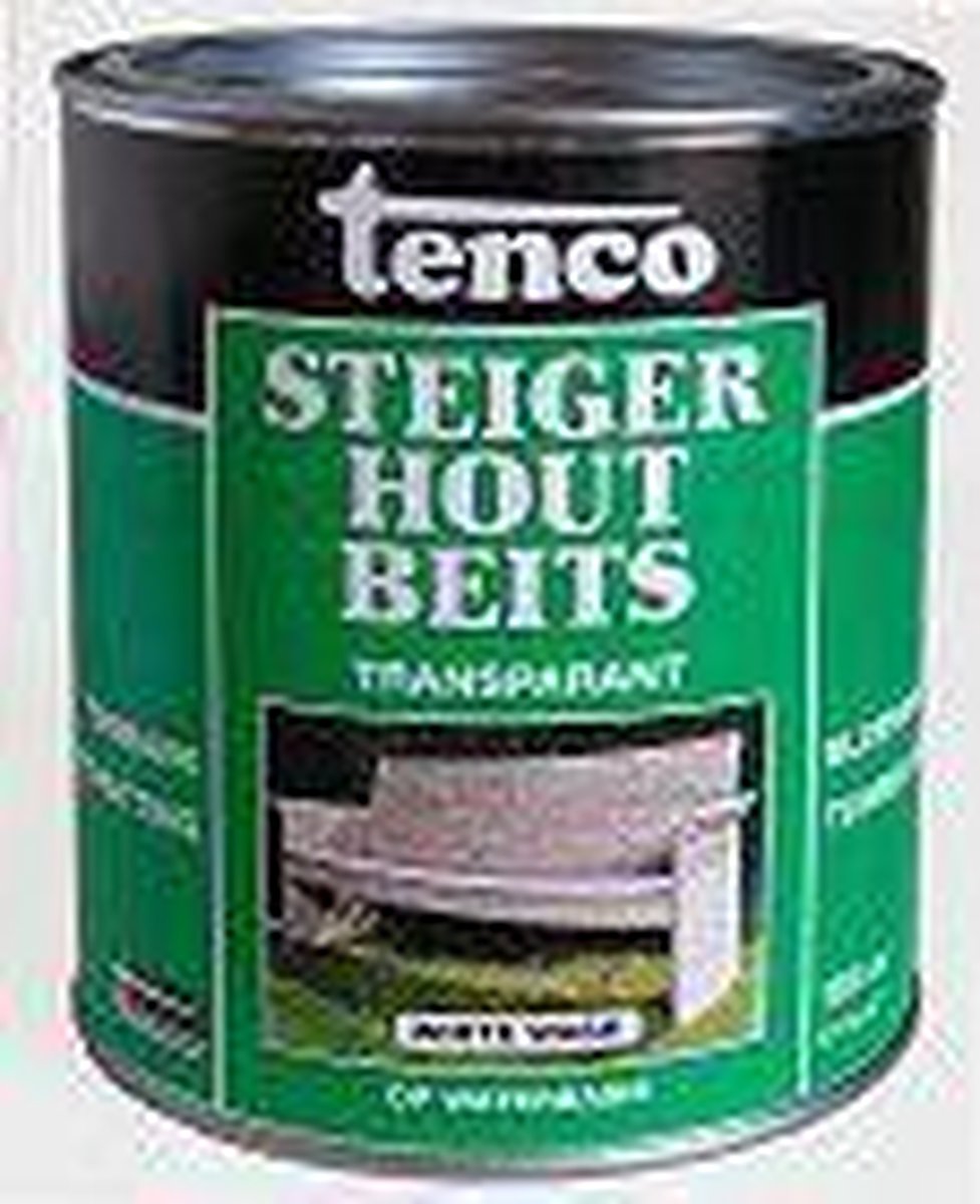 Tenco steigerhoutbeits antraciet - 1 liter | bol.com