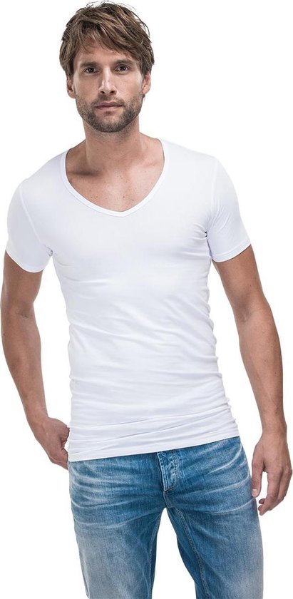 Girav Hong Kong 2-Pack T-shirts V-hals Wit 3XL/Extra Long Fit (maat XXXL) |  bol.com
