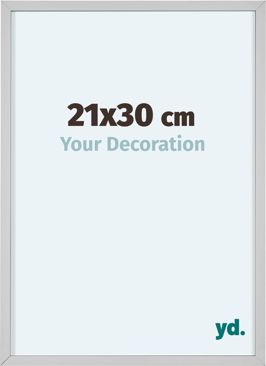 yd. Your Decoration - Fotolijst 21x30 cm - Aluminium - Wit - Virginia