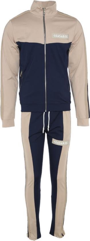 Ceasarss Ceasarss Two Face Tracksuit Navy Heren | bol.com