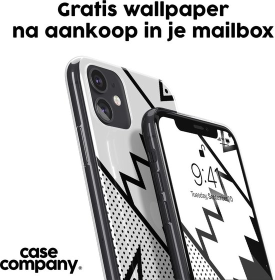 Case Company® - Hoesje met koord geschikt voor Samsung Galaxy S23 hoesje met Koord - Pop Art #5 - Telefoonhoesje met Zwart Koord - Bescherming aan alle Kanten en Over de Schermrand