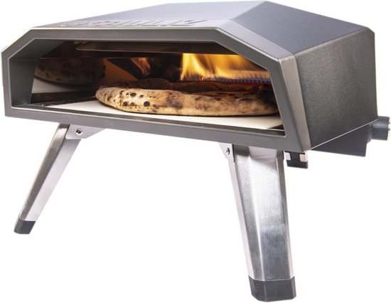KOMFOTTEU Pizza Oven Outdoor, Pizza Oven 600℃, Portable Wood Stove