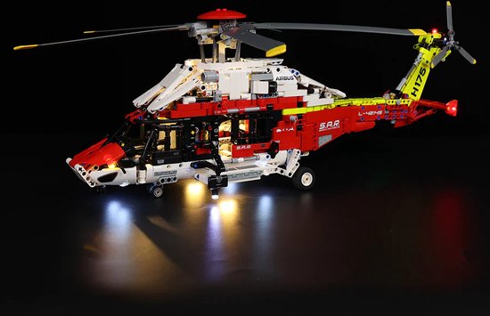 Lego®technic 42145 - l'helicoptere de secours airbus h175, jeux de  constructions & maquettes