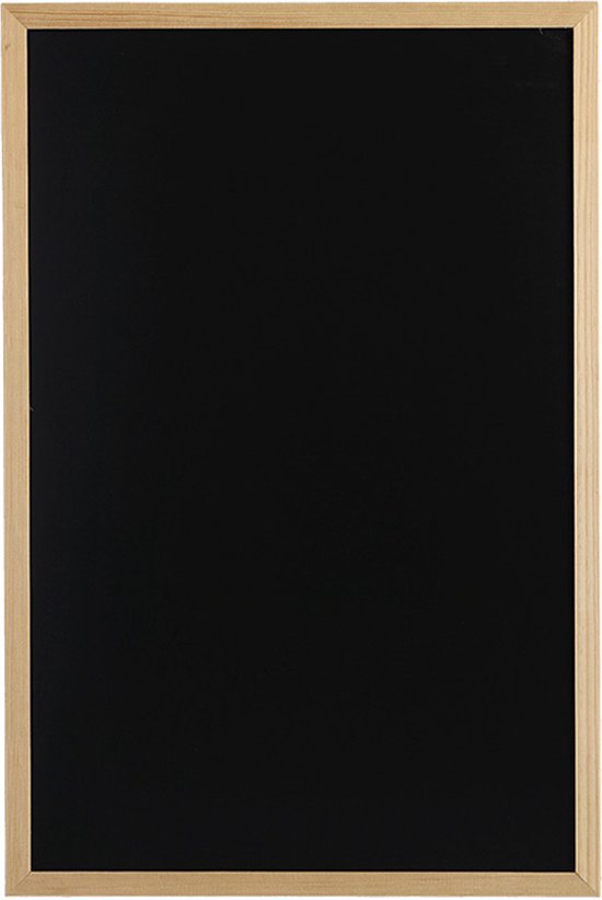 Maul Tableau noir pour craie, cadre bois, 40x60cm