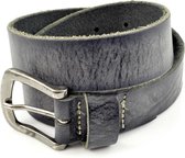 Kidzzbelts Jongenskinderriem Jeans 1633 - Zwart - 85 cm
