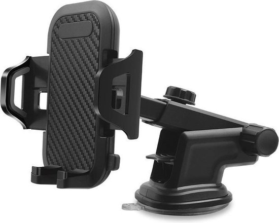 Telefoonhouders Auto met Stevige Zuignap - Voor Raam of Dashboard - Auto Houder - Universeel - GSM Houder Voor iPhone, Samsung, Oppo & Android