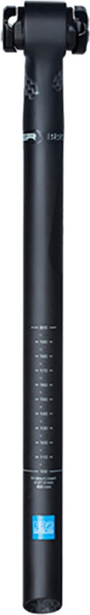 Pro Discover Zadelpen Zwart 320 mm / 30.9 mm