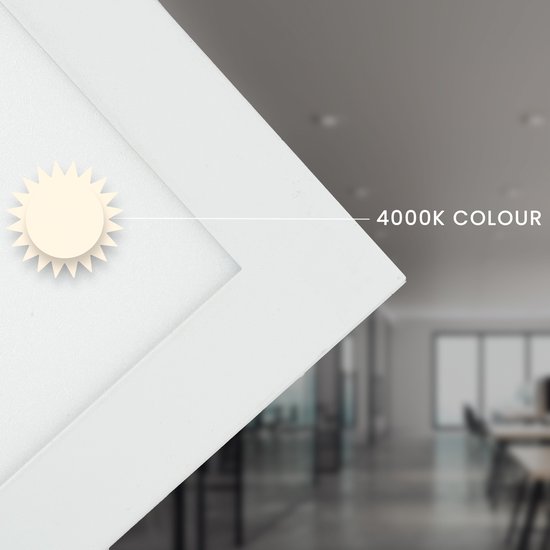 LED panel, 40 W, 3600 lm, 4200 K, 120 x 30 cm, UGR19, 40,000 hours [HO-40W-W] Greenice