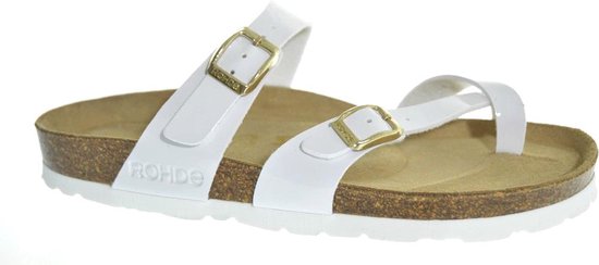 Rohde 5575 09 Slippers Femme - Wit - 40
