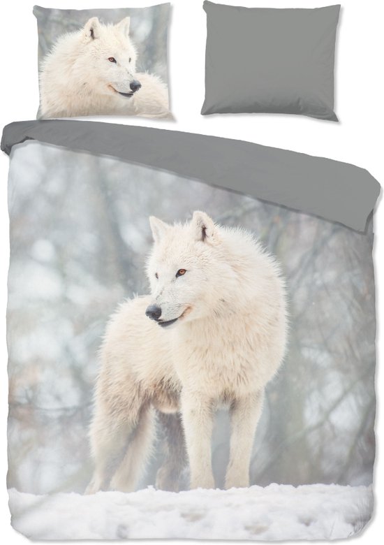 Pluche Beddengoed Set, 135 X 200 Cm Wit Crème Warm Winter Pluizig Flanel Flanelletten Meisjes Dekbedovertrek Met Rits En 1 Kussensloop 40 X 80 Cm