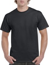 T-shirt met ronde hals 'Ultra Cotton' Gildan Zwart - 3XL