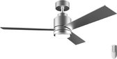 Cecotec 05837, Huishoudelijke ventilator met bladen, Roestvrijstaal, Plafond, Draadloos, 8 uur, DC