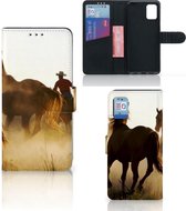 GSM Hoesje Geschikt voor Samsung Galaxy A31 Bookcase Cowboy