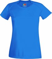 Fruit Of The Loom Dames / Vrouwen Prestatie Sportkleding T-Shirt (Azure Blauw)