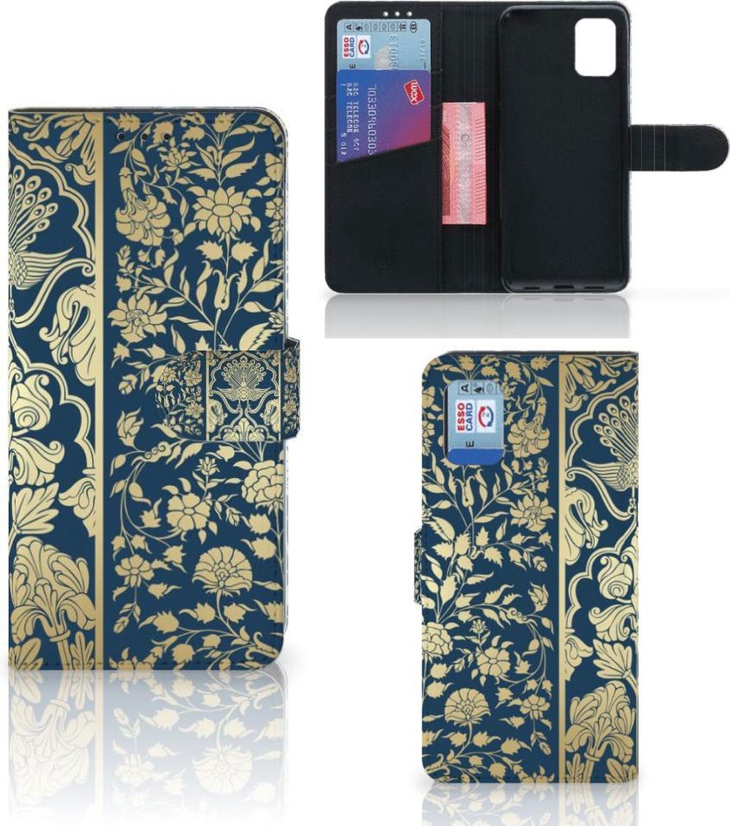 Samsung Galaxy A31 Hoesje Beige Flowers