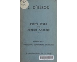 Petite étude de psycho-analyse