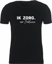 Ik zorg voor problemen Rustaag unisex kinder t-shirt maat 122-128