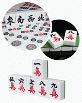 Professioneel 42mm XXXL competitie kwaliteit Mahjong Acryl Majiang / Mahjong stenenset - Mahjong stenen