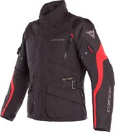 Dainese Tempest 2 D-Dry Black Black Tour Red Textile Motorcycle Jacket 48