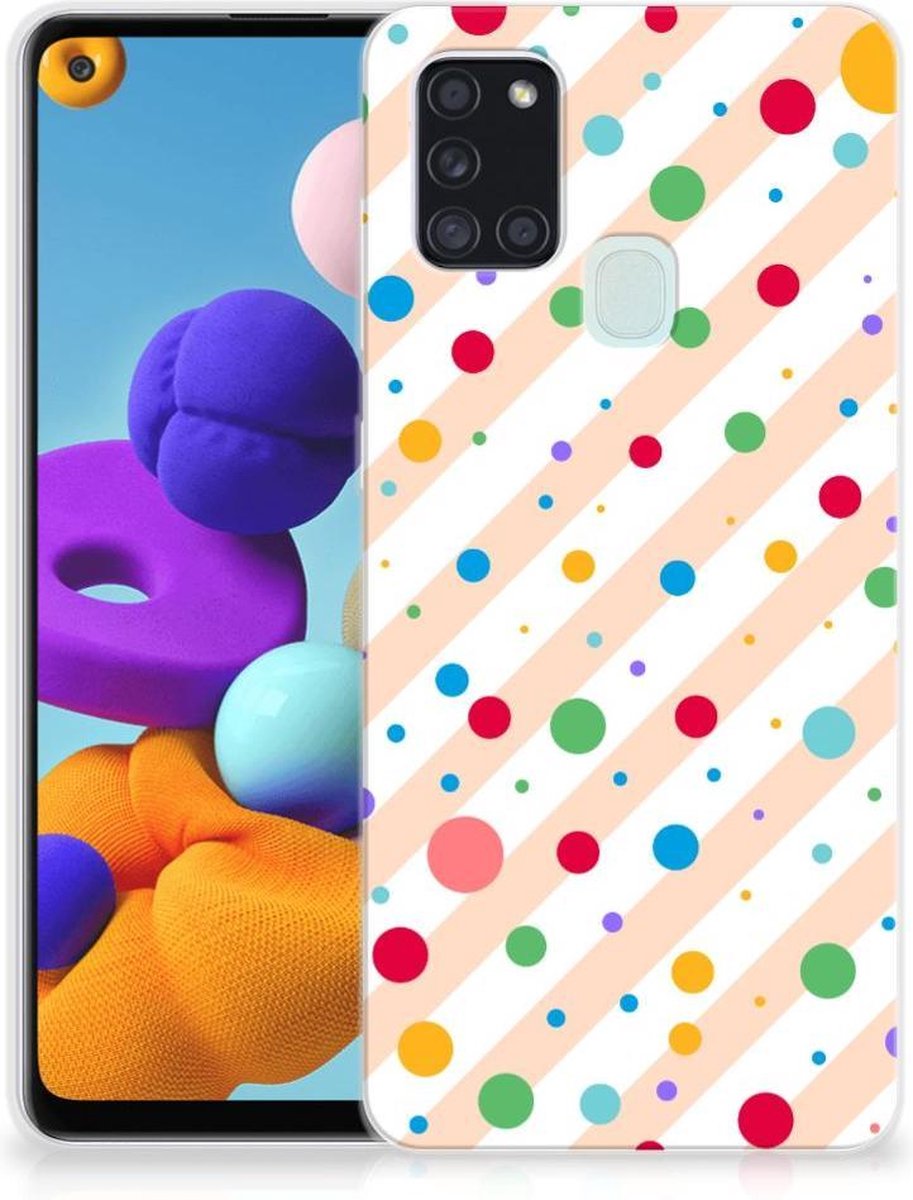 Samsung Galaxy A21s TPU bumper Dots