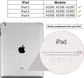Case met Stand Geschikt voor Apple iPad 2/3/4 360 Zwart