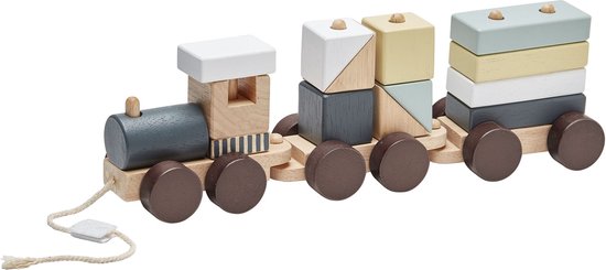 Cartoon Speelgoedtrein Geïsoleerd Op Witte Achtergrond Stock Illustratie - Illustration of leuk