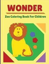 Wonder Zoo Coloring Book for Children